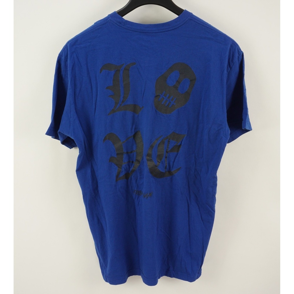 Anitya Fantome x Base Superstore Collab Love Skull Logo Crew T-Shirt Men XL Slim